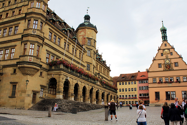 Rathaus in Rothenburg