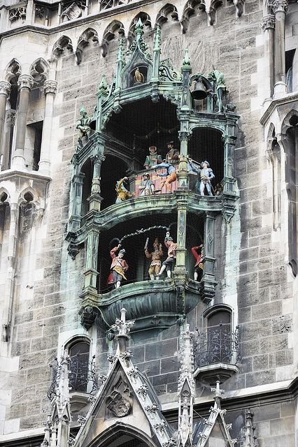 Glockenspiel am "Neuen Rathaus"