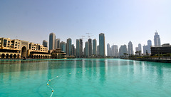Dubai 2012 – View of the water outside the Dubai Mall