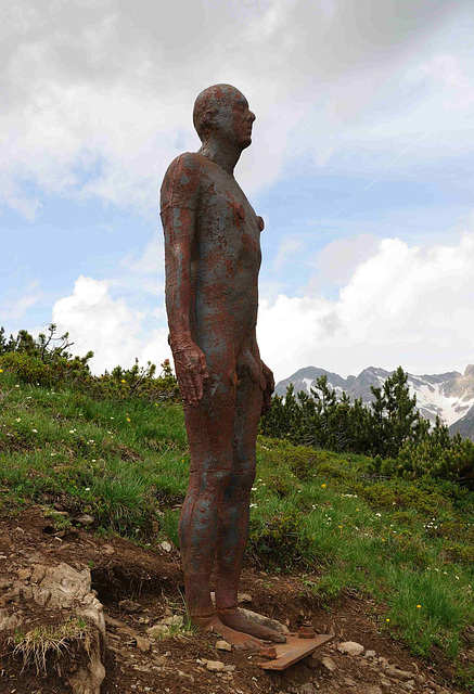 Anthony Gormley  in Lebensgröße