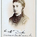 Marie Battu by Reutlinger with autograph