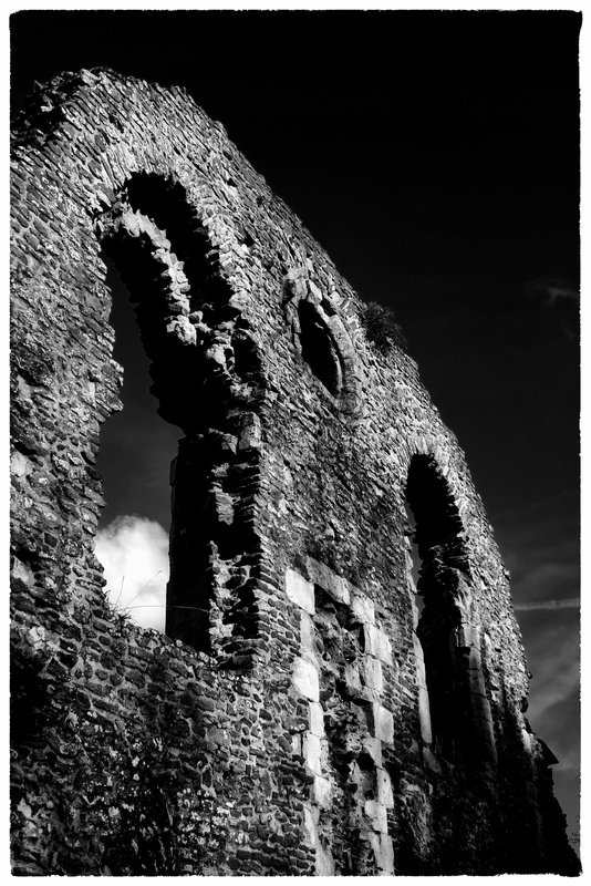 Waverley Abbey ruins X-M1 9