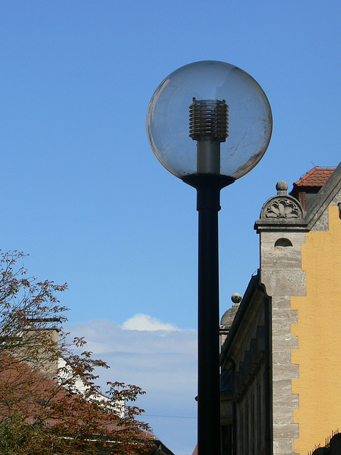 Regensburger Straßenlaterne