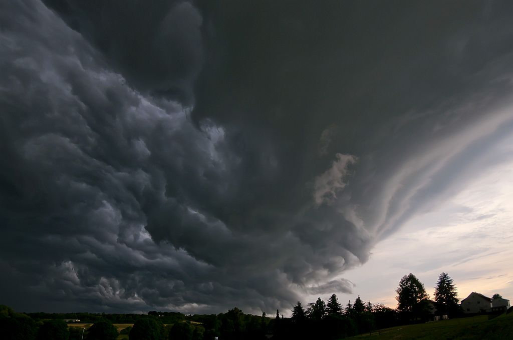 Unwetter über Bad Camberg