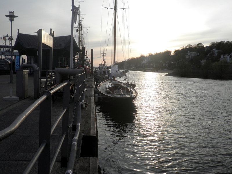 Abendstimmung in Övelgönne