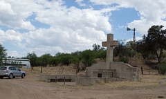 Coronado NF Rt 61 Fray Marcos De Niza monument  (2197)