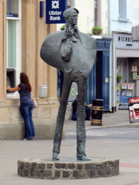 Yeats Skulptur