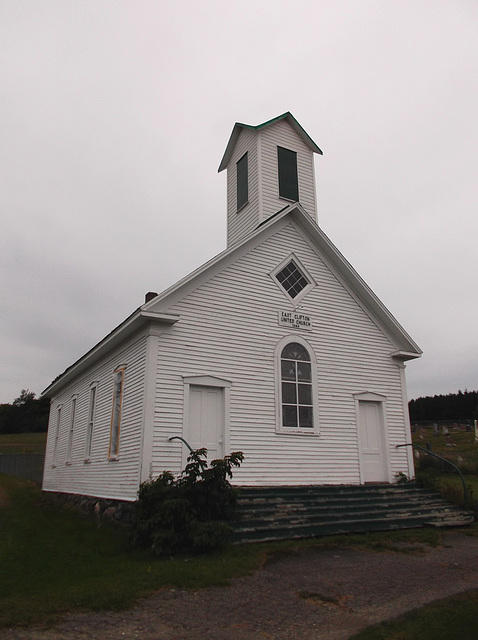 East Clifton United church 1866 - 31 août 2012.