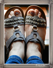 Lady Christine / Dame Christine - New sandals /  Nouvelles sandales - 4 mai 2012