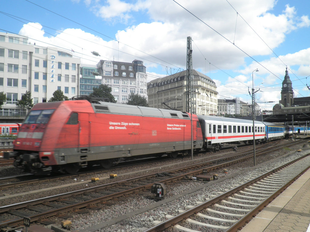 IC in Hamburg
