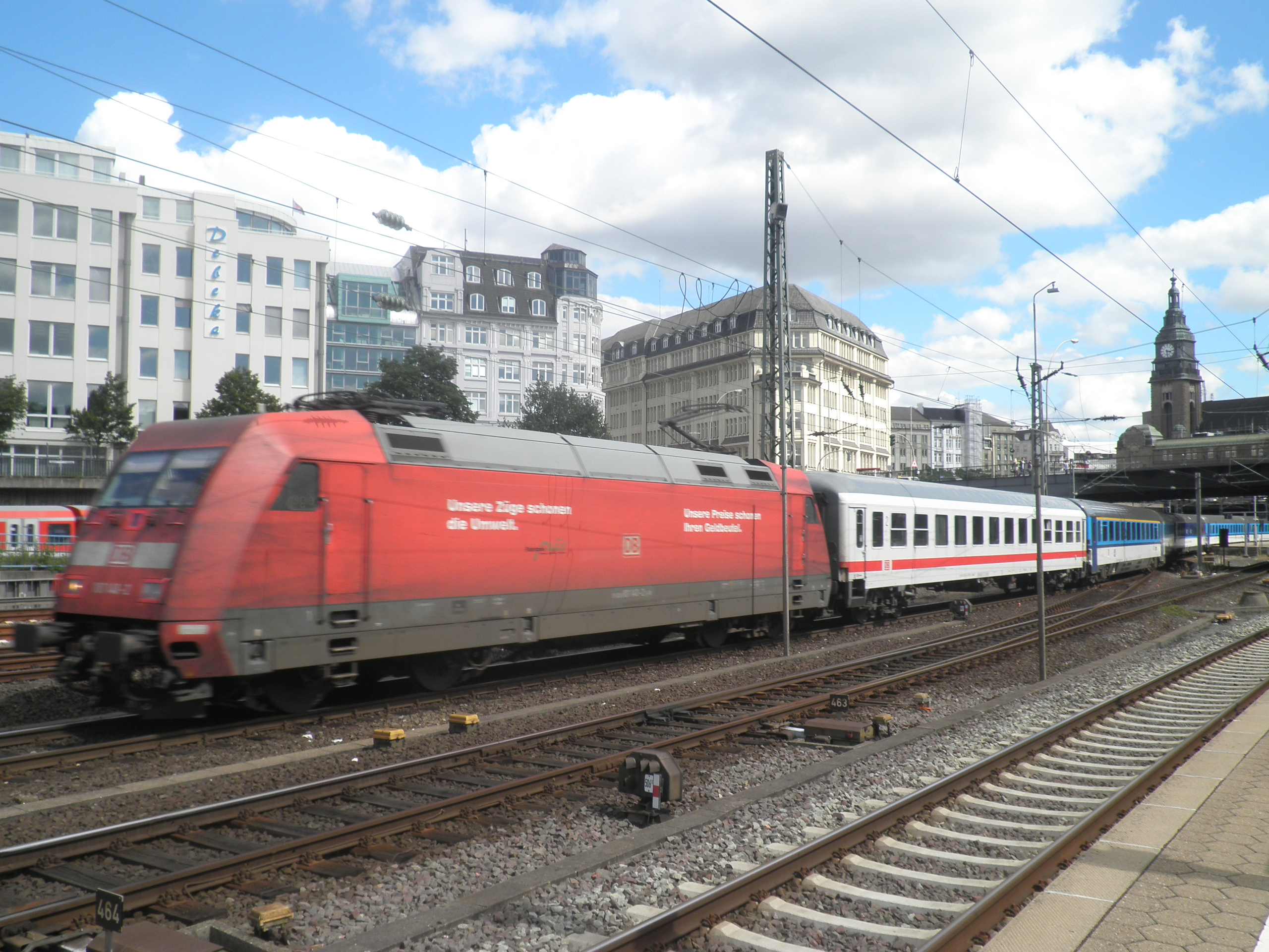 IC in Hamburg