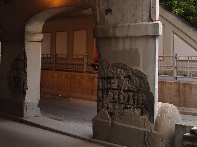 Passage sousterrain / Underground transition - 4 juillet 2009.