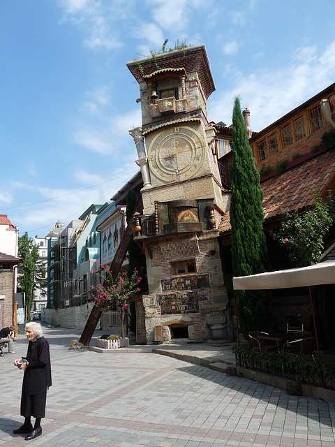 Leaning Clock Tower of Tbilisi