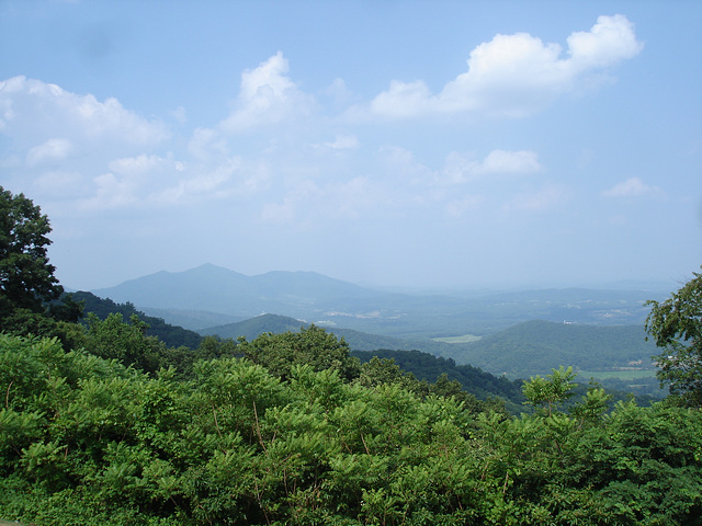 Blue Ridge Parkway - 15 juillet 2010.