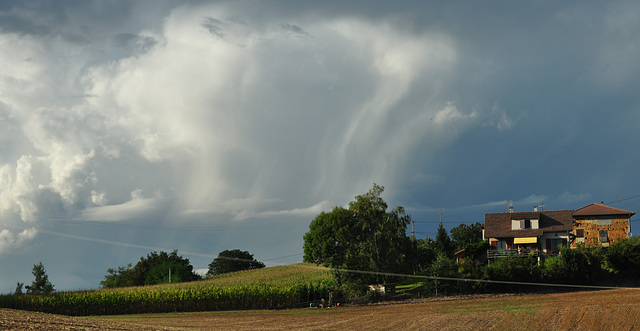 ciel chargé