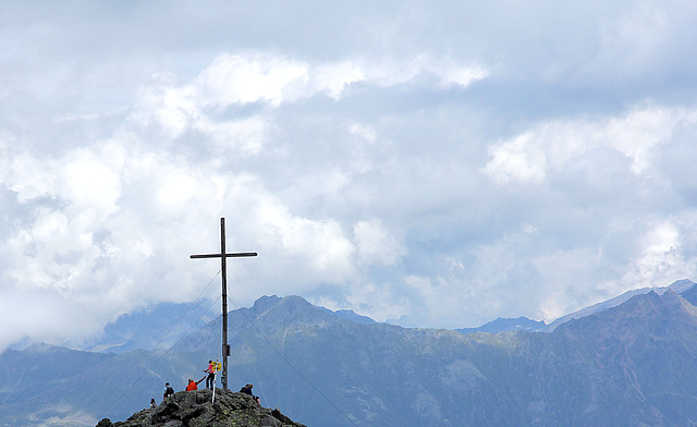 Blick hinüber zum vorderen Sattelkopf