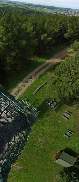 Panorama vom Wilhelm Raabe Turm (senkrecht)