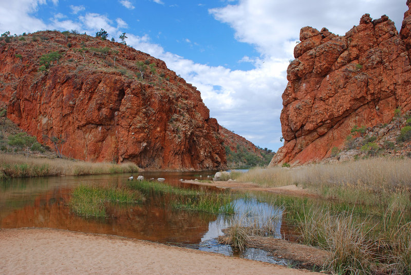 Finke River, Glen Helen, WestMacDonell Ranges, NT, Australia