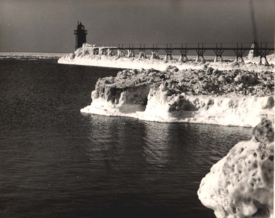 South Haven Light - Spring Thaw