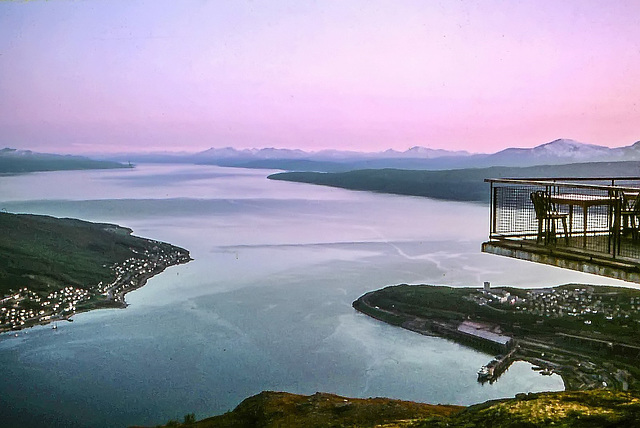 Norway 1970 - Narvik, June 15th, Midnight (270°)