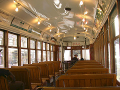 SF Castro: Trolley interior