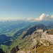 Panorama au sommet du Säntis (2500 m. alt.)