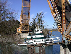 Steamboat Slough Bridge Sacramento Delta
