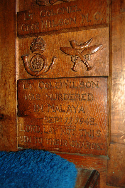 Detail of Pulpit, Saint Michael's Church, Birchover, Derbyshire