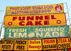 Corn dog sign