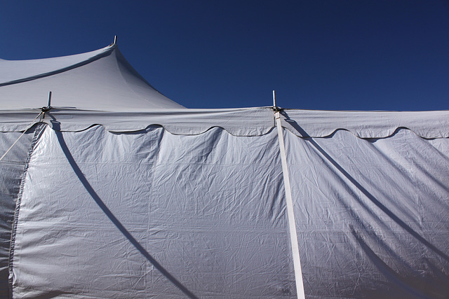 White tent