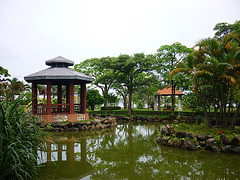 Le parc de la culture Bouddhiste
