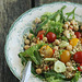 Toortatra-kikerhernesalat / Raw buckwheat and chickpea salad
