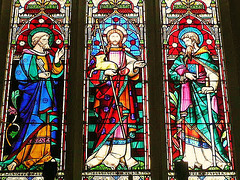 stuston church, suffolk, east glass