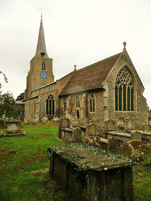 banham church, norfolk c14 exterior