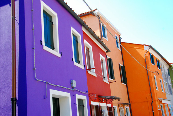 Coloured houses, Burano