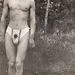 swimmer in nice Dreiecksbadehose - 1910'