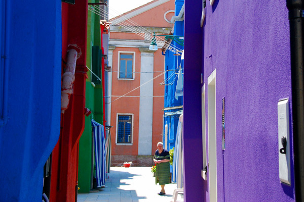 Coloured houses, Burano