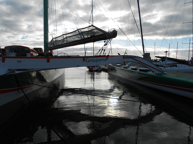 matin sur le port