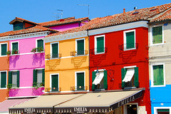 Coloured houses, Burano