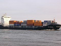 Feeder-Containerschiff  BRO ESPERANZA