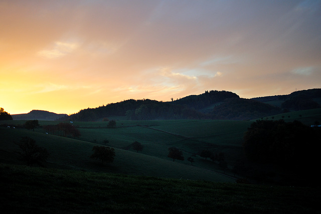 Sonnenaufgang - 121022 0802