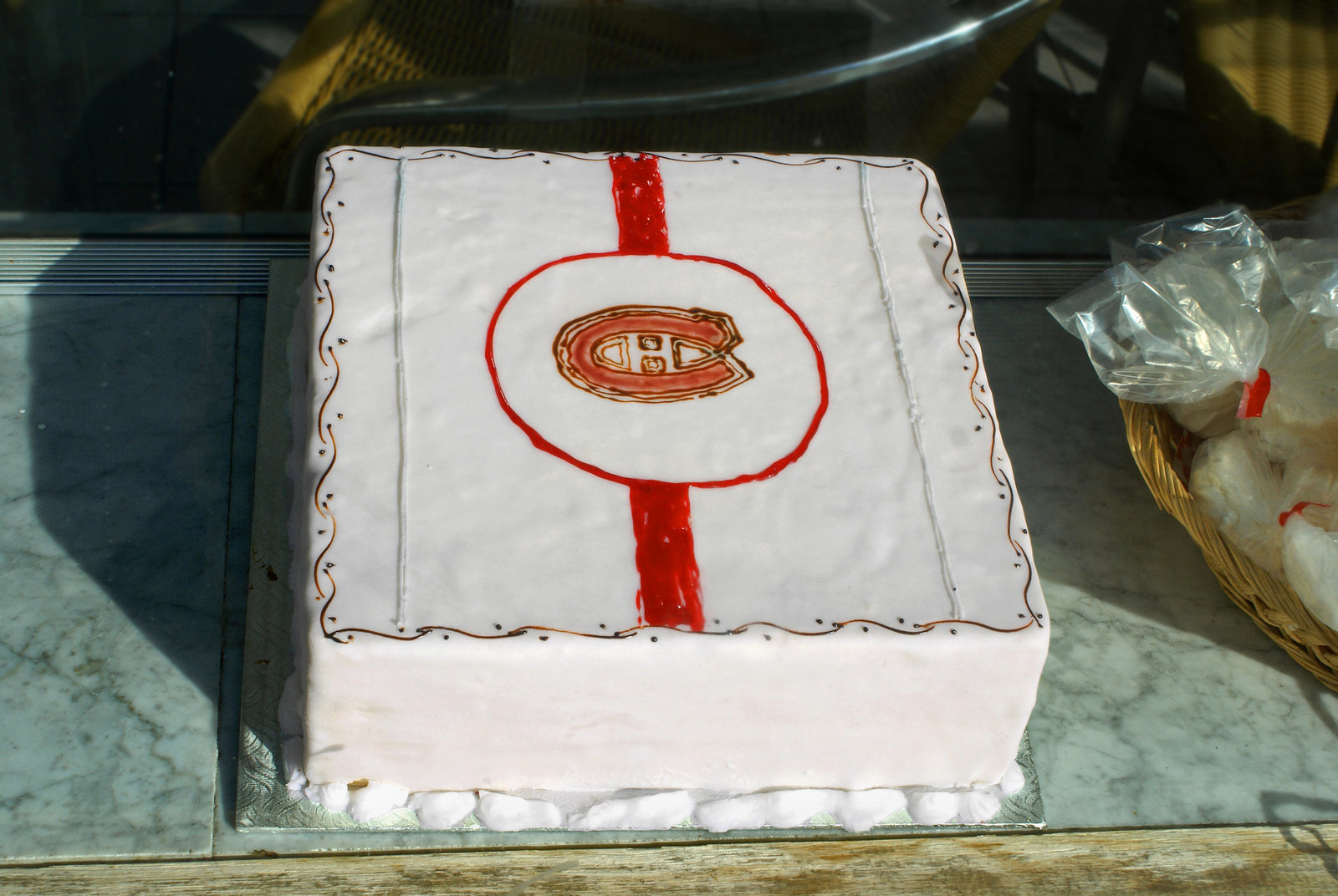 Window of a Portuguese Pastry Shop – Duluth Street, Montreal