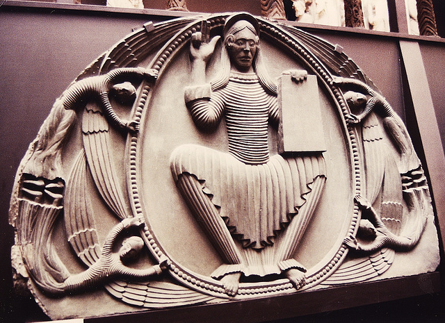 shobdon herefs.  tympanum copy cast for the the crystal palace, is in the V&A, and shows how much damage the weather has caused when compared to the original.