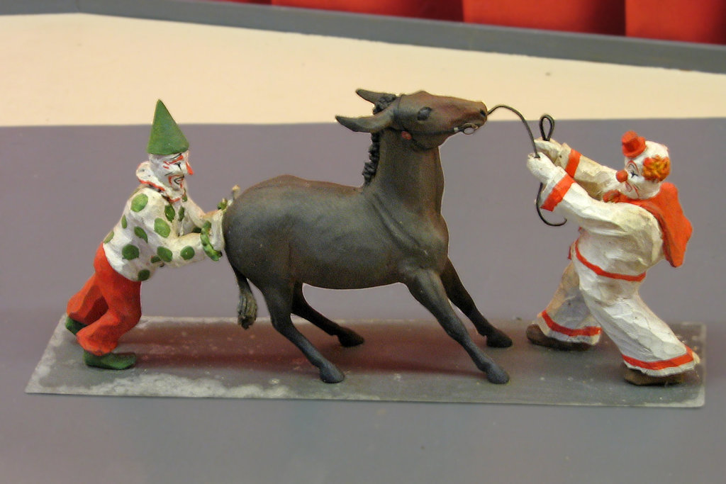 Shelburne Museum – Circus Parade, Clowns and Donkey