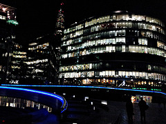 Lights near Tower Bridge