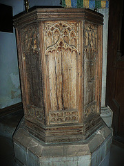 rickling pulpit C.15th