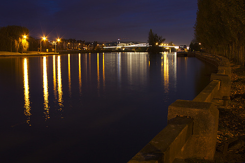 Compiègne, Venette locks (barrage de Venette)