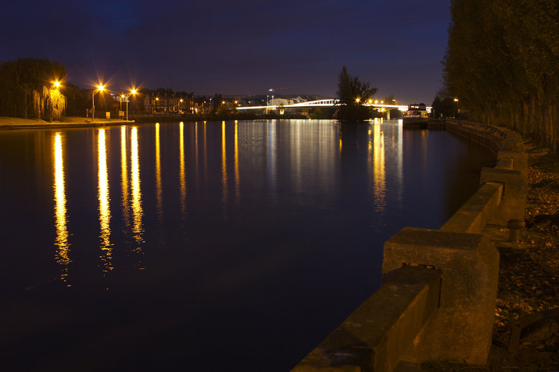 Compiègne, Venette locks (barrage de Venette)