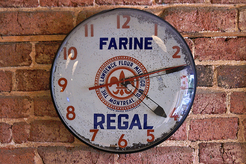 Regal Flour Clock