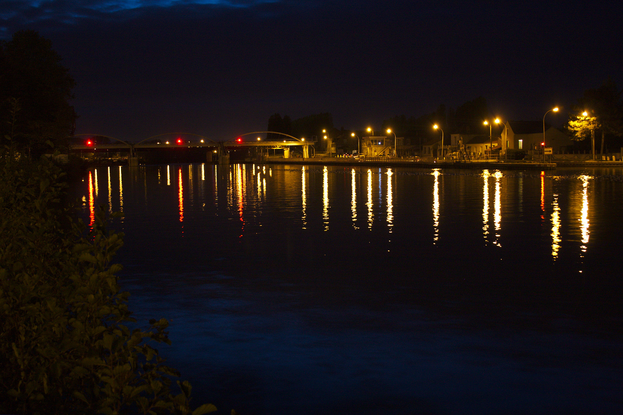 Compiègne, Venette locks (barrage de Venette)